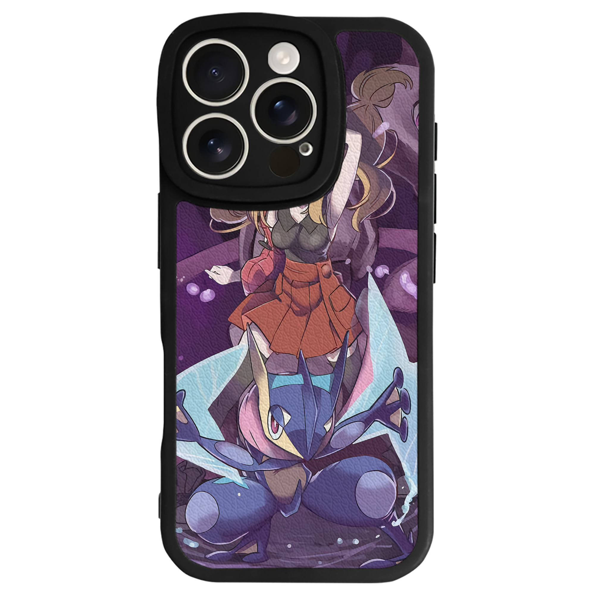 （画像用） ポケットモンスター Pokémon 【iPhone 16シリーズ対応】シリコンスマホケース（レザー調） 材質：シリコン